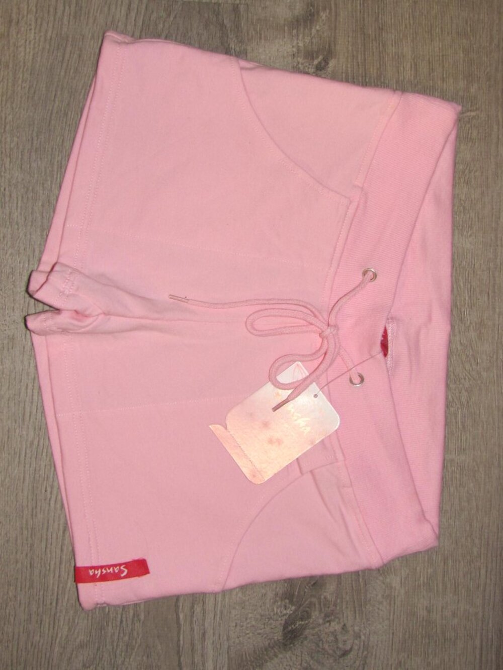 Sansha Light Pink Athletic Shorts Elastic Drawstring Waist Size Medium M NWT